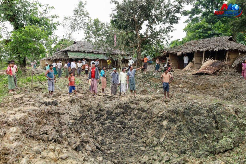 ရခိုင်ပြည်နယ်မြောက်ပိုင်းရှိ ရက္ခိုင့်တပ်တော် (AA) ထိန်းချုပ်ရာ နယ်မြေများတွင် ပြီးခဲ့သည့်အပတ်နှေ...