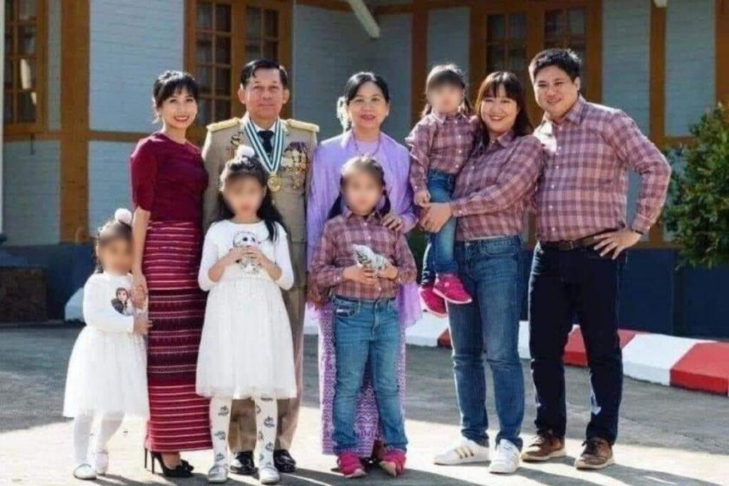 နိုင်ငံကူးလက်မှတ် မှတ်တမ်းများသည် မြန်မာစစ်ခေါင်းဆောင် မင်းအောင်လှိုင်၏ မိသားစုထံသို့ အာဏာနှင့် အ...