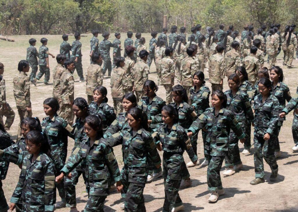 သံတောင်မြို့နယ်အတွင်း တိုက်ခိုက်မှုသည် ယခုသီတင်းပတ်အစောပိုင်းက စစ်ကောင်စီတပ်ဖွဲ့ဝင်များက ၎င်း၏ မြ...