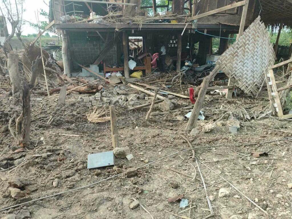 စစ်ကိုင်းမြို့နယ်နှင့် မကွေးတိုင်းဒေသကြီး၊ နတ်မောက်မြို့နယ်တို့ရှိ ကျေးရွာများအား တိုက်ခိုက်မှုမျ...