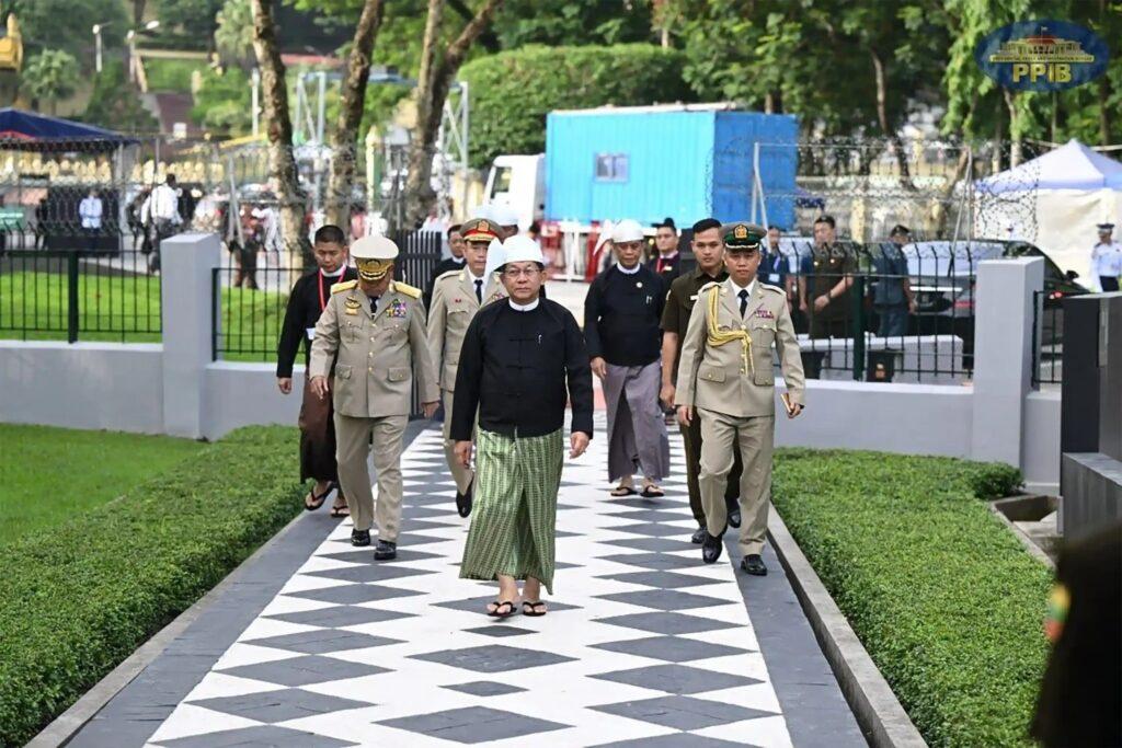 စစ်ကောင်စီ၏ ရွေးကောက်ပွဲကော်မရှင်သည် မိမိကိုယ်ကို သမ္မတအဖြစ် ခန့်အပ်ထားသူ မင်းအောင်လှိုင်၏ ဆန္ဒနှ...